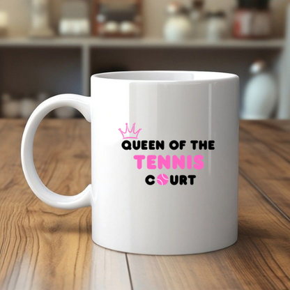 Queen of the Tennis Cup – 11 oz Mug