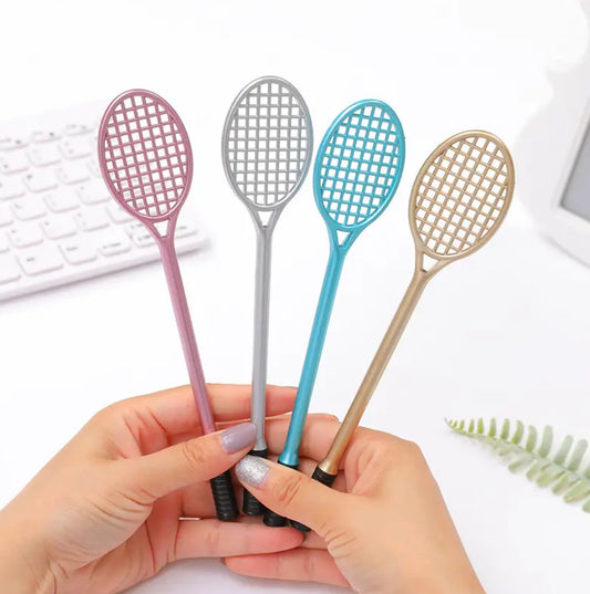 Gel Pen in the Shape of a Tennis Racket – Perfect Gift for Tennis Lovers