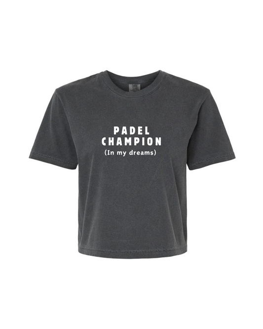 Padel Champion (In My Dreams) – Women's T-Shirt Gray