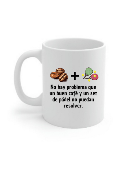 Cafe & Padel Cup - 11 oz Mug